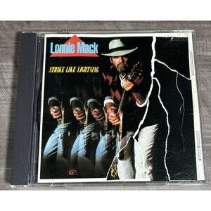 Lonnie Mack – Strike Like Lightning  CD  Album Feat  Stevie Ray  Vaughn 1985